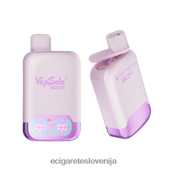 Vapsolo TWINS vape za enkratno uporabo grozdni led & jagodni kivi X046DN122 - Elektronska Cigareta Iqos Cena Petrol