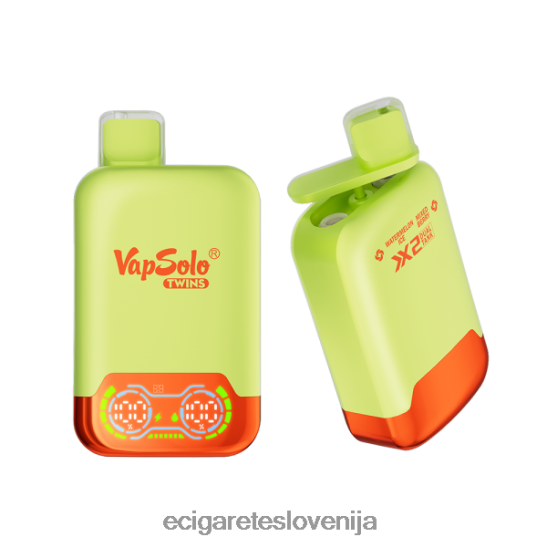 Vapsolo TWINS vape za enkratno uporabo led iz lubenice in mešanica jagodičja X046DN128 - Elektronska Cigareta Nakup