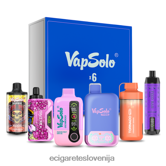 Vapsolo škatlica presenečenja naključni okusi X046DN119 - Elektronska Cigareta Terra