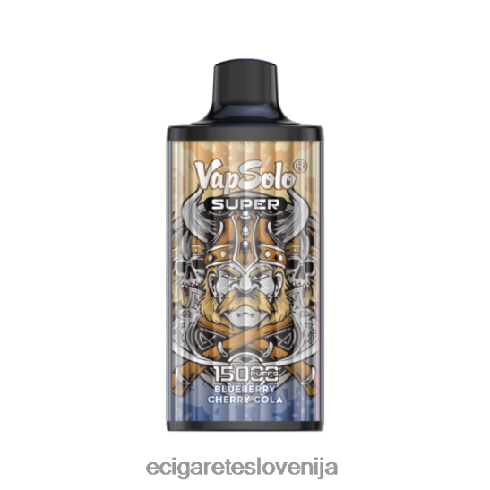 Vapsolo SUPER vape za enkratno uporabo borovničeva češnjeva kola X046DN109 - Elektronska Cigareta Terra
