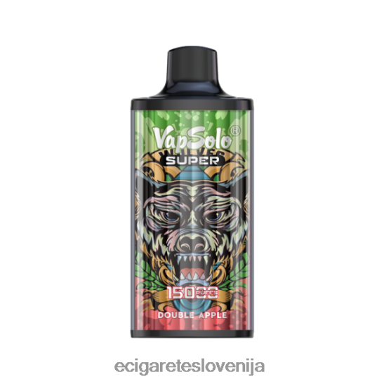 Vapsolo SUPER vape za enkratno uporabo dvojno jabolko X046DN111 - Elektronska Cigareta Iqos Cena