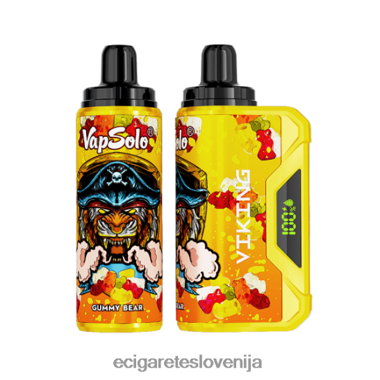 Vapsolo VIKING vape za enkratno uporabo gumijasti medvedek X046DN133 - Elektronska Cigareta Cena