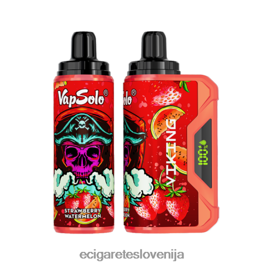 Vapsolo VIKING vape za enkratno uporabo jagodna lubenica X046DN140 - Elektronska Cigareta Brez Nikotina