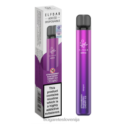 4ZZDX296 - elektronska cigareta iqos jagoda malina češnjev led ELFBAR 600V2 20 mg