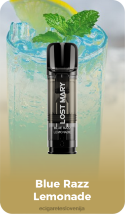 4ZZDX421 - elektronska cigareta iqos cena modra razz limonada LOST MARY Tappo vnaprej napolnjene nadomestne stroke