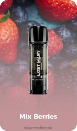 4ZZDX427 - elektronska cigareta z okusom zmešajte jagode LOST MARY Tappo vnaprej napolnjene nadomestne stroke