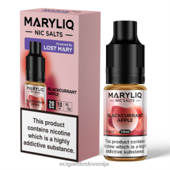 4ZZDX440 - elektronska cigareta brez nikotina jabolko črnega ribeza LOST MARY MARYLIQ soli - 10 ml - 20 mg