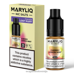 4ZZDX444 - elektronska cigareta mimovrste češnja limona meta LOST MARY MARYLIQ soli - 10 ml - 20 mg