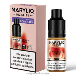 4ZZDX446 - elektronska cigareta iqos dvojno jabolko LOST MARY MARYLIQ soli - 10 ml - 20 mg