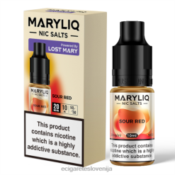 4ZZDX456 - elektronska cigareta iqos kislo rdeče LOST MARY MARYLIQ soli - 10 ml - 20 mg