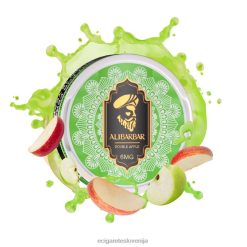 4ZZDX58 - elektronska cigareta nakup dvojno jabolko ALIBARBAR nikotinska vrečka