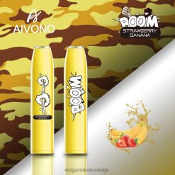 Aivono AIM BOOM 600 jagodna banana 8N08F363 - Elektronska Cigareta Cena