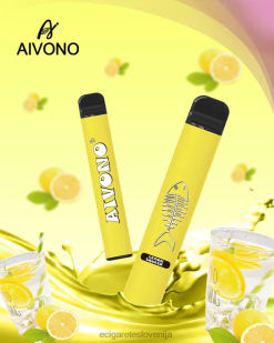 Aivono AIM FISHBONE 600 limonina ekipa 8N08F287 - Elektronska Cigareta Z Okusom
