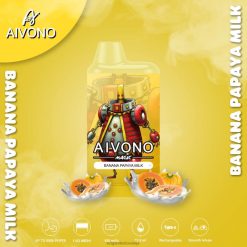 Aivono AIM MAGIC 5800 cigaretnih škatlic mleko iz banane papaje 8N08F94 - Elektronska Cigareta Mimovrste