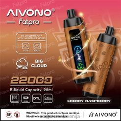 Aivono Fatpro 22000 češnja malina 8N08F4 - Elektronska Cigareta Mimovrste