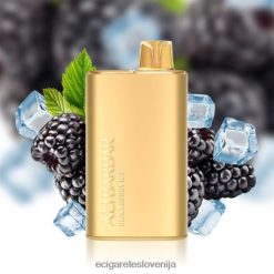 Alibarbar Rich 8000 vape za enkratno uporabo robidov led X046DN10 - Elektronska Cigareta Brez Nikotina