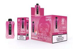 Bang Beach Vape s pametnim zaslonom z 20000 vpihi breskov led 4VTDT9 - Elektronska Cigareta Terra