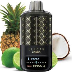 Elektronska Cigareta Za Enkratno Uporabo 64R8J5 Elf Bar Combo 25000 limeta in ananas