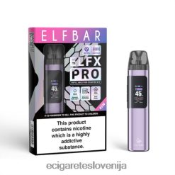 ELFBAR ELFX Pro Odprite napravo vijolična 0J64DD2 Elektronska Cigareta Iqos Cena Petrol