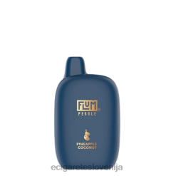 FLUM PEBBLES 6000 vdihov (božična izdaja) ananas kokos 66ZJ29 - Elektronska Cigareta Terra