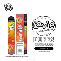 LAVIE BAR Switch 2200 vpihov jagodni led iz lubenice/banane P28F295 - Elektronska Cigareta Za Enkratno Uporabo