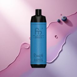 RandM Fumot Shisha 10000 Puffs Borovnični mehurčki z 0,5 % nikotina in 850 mAh baterijo