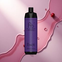 RandM Fumot Shisha 10000 Puffs Češnjeva Fiesta z LED indikatorjem in 0,5% nikotina