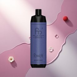 RandM Fumot Shisha 10000 Puffs Jagoda Meta z 0,6 ohm in 0,5 % nikotina