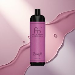 RandM Fumot Shisha 10000 Puffs Ljubezen 66 z 0,5% nikotina in 850 mAh baterijo