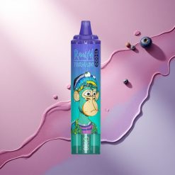 RandM Fumot Tornado 15000 Puffs Borovnica Na Ledu z 5% Nikotina in 850mAh Baterijo