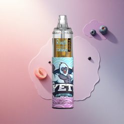 RandM Fumot Tornado 7000 Puffs Breskva Borovnica Sladkariča z 850 mAh in 5% nikotina