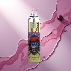 RandM Fumot Tornado 7000 Puffs Črni ribez ledeni z 850 mAh in nastavljivim zrakom