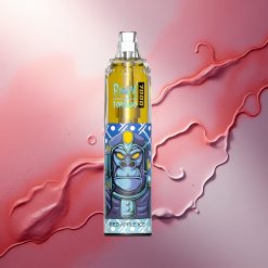 RandM Fumot Tornado 7000 Puffs Rdeča Jabolčna Ledena Z vrtečo mrežico, 850 mAh, 5% nikotina