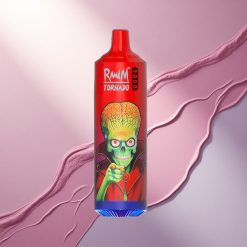 RandM Fumot Tornado 9000 Puffs Lush Ledena Svitlost 850 mAh Mrežasta Tuljava 18 mL