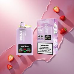 Razz Bar 40000 Puffs Jagoda Lubenica - Grozdje Led 5% nikotina 650 mAh