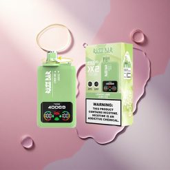 Razz Bar 40000 Puffs Limeta Lime - Sveži Led z 650 mAh in 5 % nikotina