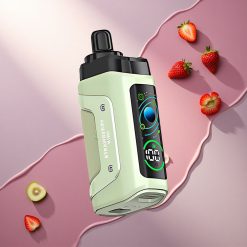 Razz Bar 45000 Puffs Jagoda Kivi z 20 mg/ml nikotina in 650 mAh baterijo