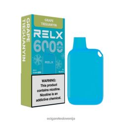 RELX Crush Pocket 6000 ledenih grozdje tieguanyin JTB0P418 - Elektronska Cigareta Nakup