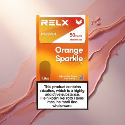 Relx Pod Pro 2 Vape Device Oranžni Iskrica 50mg/ml nikotina, 1.9ml, 3 napihljaji/paket