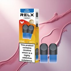Relx Pod Pro 2 Vape Device Pijača-Ledena Pocary 18mg/ml nikotina, 1,9ml zmogljivost, 3 načini napetosti
