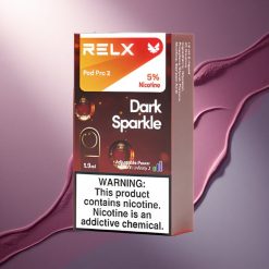 Relx Pod Pro 2 Vape Device Temni Iskrič 50mg/ml nikotina, 1,9ml, 3 načini moči