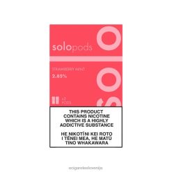 Solo nadomestni pod 2-pak jagodna meta 8N80060 - Elektronska Cigareta Brez Nikotina