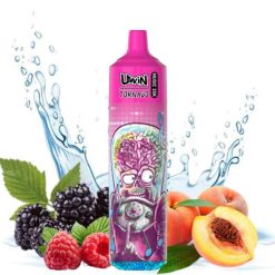 UWIN CRYSTAL 35k vape za enkratno uporabo breskev jagodičja P46027 - Elektronska Cigareta Z Okusom