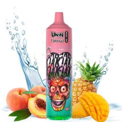 UWIN CRYSTAL 35k vape za enkratno uporabo breskev mango ananas P46025 - Elektronska Cigareta Za Enkratno Uporabo